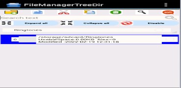 3 Schermata File Manager Tree Directory