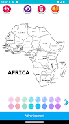 coloring world maps countries ảnh chụp màn hình 7