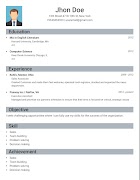 برنامه‌نما Smart CV عکس از صفحه