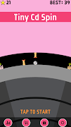 Tiny Cd Spin スクリーンショット 1