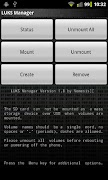 LUKS Manager screenshot 1