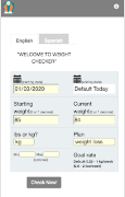 Weight Checker PRO Plakat