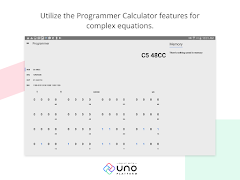 برنامه‌نما Uno Calculator عکس از صفحه