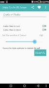 Shake Screen Lock entsperren Screenshot 2