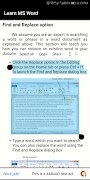 Learn MS Word Ekran Görüntüsü 7