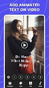 वीडियो पर एनिमेटेड टेक्स्ट पोस्टर