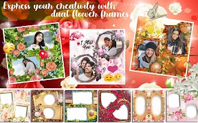 Flower Dual Photo Frame screenshot 7