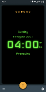 Digital Clock imagem de tela 2