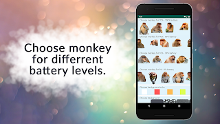Monkey Battery Widget اسکرین شاٹ 1