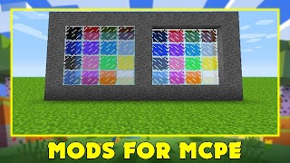 Color Glass Mod for Minecraft скриншот 1