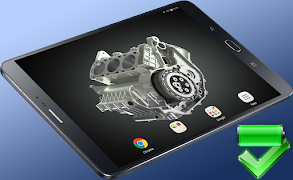 Motorcycle Engine V6 3D LWP 截图 7