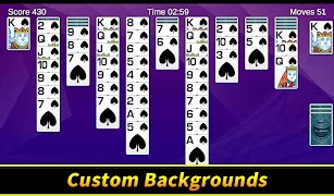 Spider Solitaire اسکرین شاٹ 7