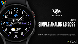 샘워치 한글 심플 아날로그 18 2022 Cartaz