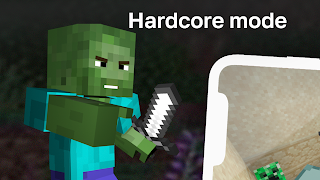 Hardcore mod for mcpe poster