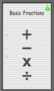 7 Schermata Basic Fractions - Maths