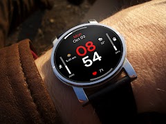 Pixel Clean Watch Face poster