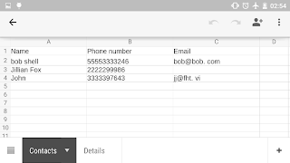 Contacts To Excel स्क्रीनशॉट 2