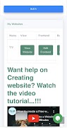 Website builder/ creator ภาพหน้าจอ 2