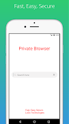 Private Browser Pro Ekran Görüntüsü 1