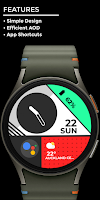 Night 74 - watch face 스크린샷 1