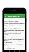 Android Interview Questions and Answers capture d'écran 1