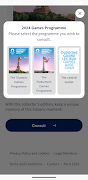 Paris 2024 official programme screenshot 1