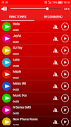 برنامه‌نما Cool Ringtones عکس از صفحه