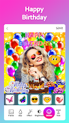 Birthday Photo Frame ảnh chụp màn hình 4