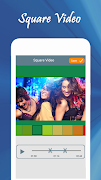 برنامه‌نما Square Video عکس از صفحه