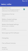 Battery notifier - Reborn স্ক্রিনশট 1