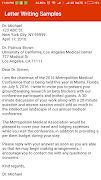 Letter Writing Samples スクリーンショット 6