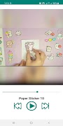 Make DIY Stickers with Paper تصوير الشاشة 5