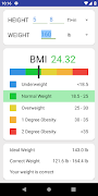 BMI Calculator syot layar 6