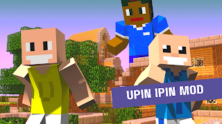 Upin Ipin Mod & Skin Minecraft скриншот 1