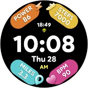 Arc Dial Two - Watch face capture d'écran 6