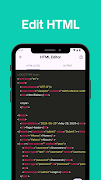 HTML Editor - Drag and Drop syot layar 3