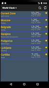 World Clock + 截图 2