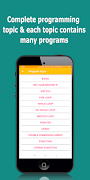 C Programming App captura de pantalla 4