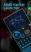 AA48 Hacker Launcher الملصق
