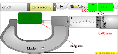 Micrometer Simulator ภาพหน้าจอ 6
