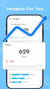 برنامه‌نما Pedometer: Step Count & Track عکس از صفحه