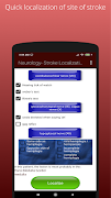 Neurology- Stroke localization تصوير الشاشة 2