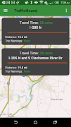 TrafficHound Commute App स्क्रीनशॉट 6