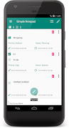 Simple notepad: Memo notepad Affiche