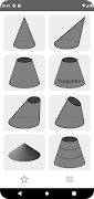 Flat pattern cone calculator poster
