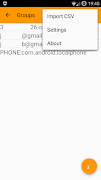 Scan Contacts Manager CSV screenshot 1