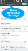 Developer Settings Shortcuts capture d'écran 1