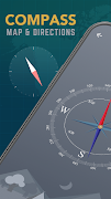 Compass - Cartes et directions Affiche