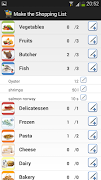 Shopping List ภาพหน้าจอ 1