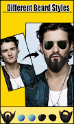 Cool Beard & Mustache Photo Editor-Man Hairstyles 截图 3